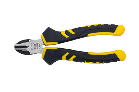 Great Wall Industrial-Grade German-Style Bi-Color Handle Diagonal Cutters Pliers，Labor-Saving