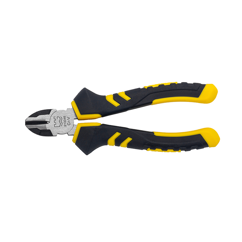 Great Wall Industrial-Grade German-Style Bi-Color Handle Diagonal Cutters Pliers，Labor-Saving